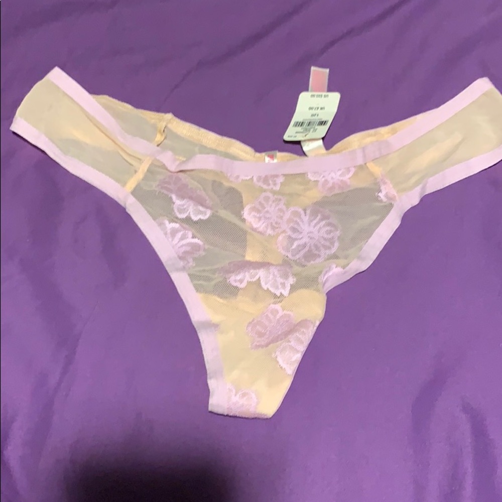 Victoria secret pink size L thong